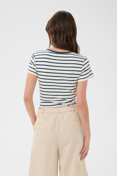 Part Two Rochelle T-Shirt, Blue Stripe