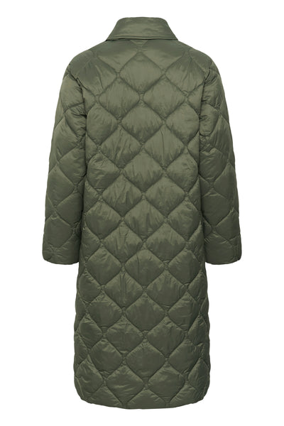 PART TWO Carine Coat, Beetle Green