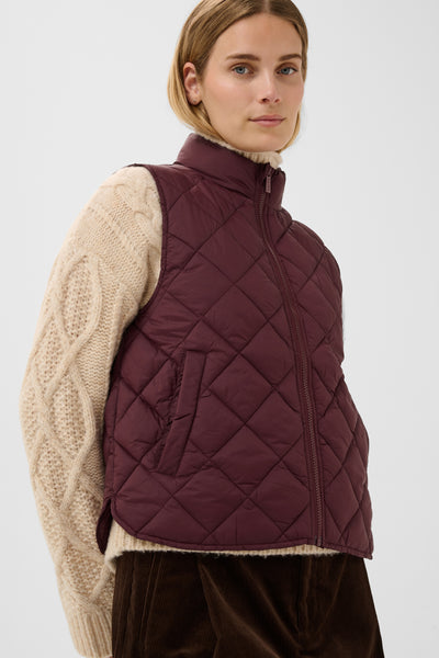 PART TWO Carlota Sleeveless Jacket, Port Royale