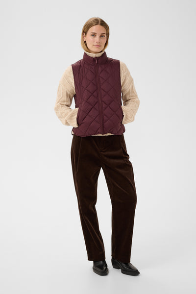 PART TWO Carlota Sleeveless Jacket, Port Royale