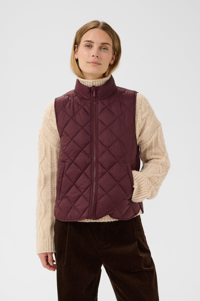 PART TWO Carlota Sleeveless Jacket, Port Royale