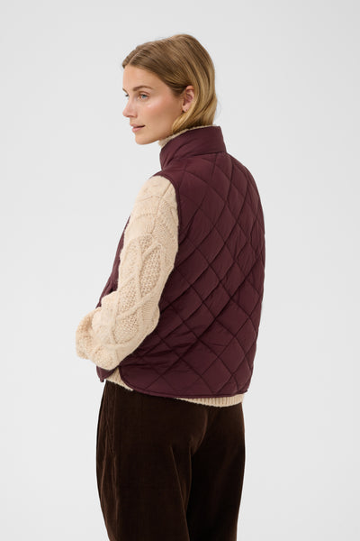 PART TWO Carlota Sleeveless Jacket, Port Royale
