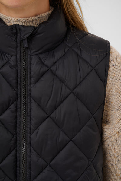 PART TWO Carlota Sleeveless Jacket, Black