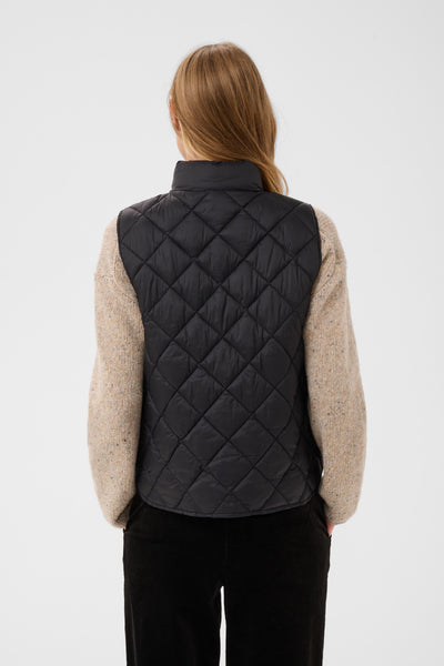 PART TWO Carlota Sleeveless Jacket, Black