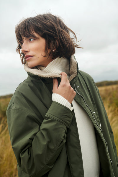 PART TWO Cathia Jacket, Beetle Green