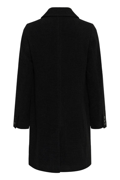PART TWO Cecil Wool Coat, Black