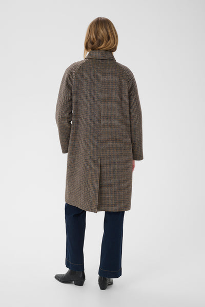 PART TWO Catherin Wool Coat, Small Check
