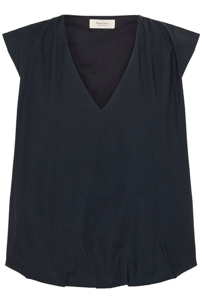 Part Two Didi Top, Dark Navy