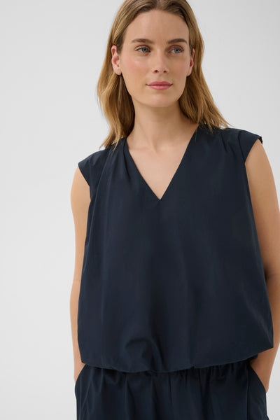Part Two Didi Top, Dark Navy