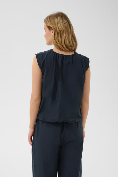 Part Two Didi Top, Dark Navy