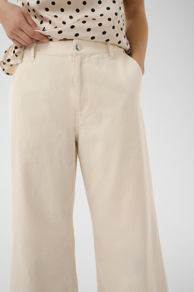 Part Two Safin Denim Trousers, Whitecap Grey