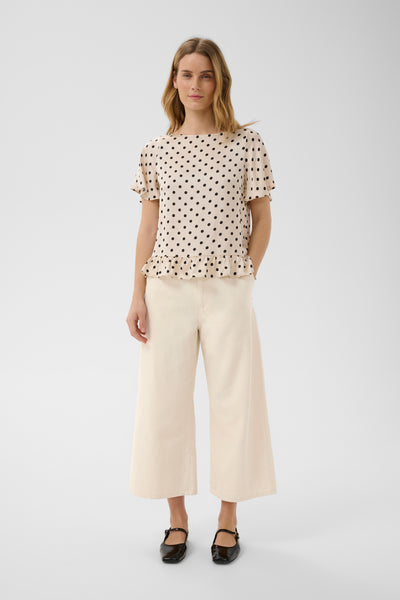 Part Two Safin Denim Trousers, Whitecap Grey