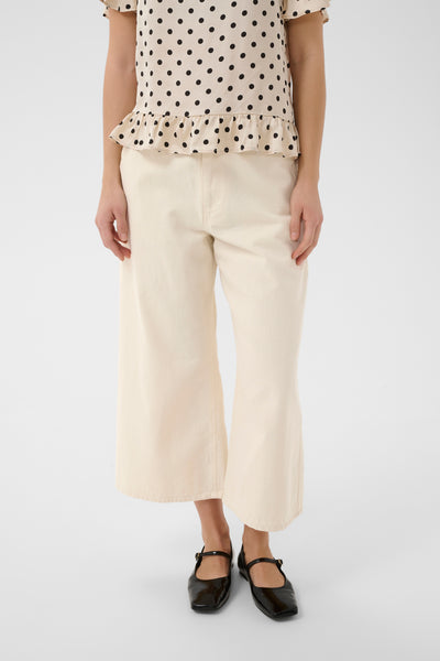Part Two Safin Denim Trousers, Whitecap Grey