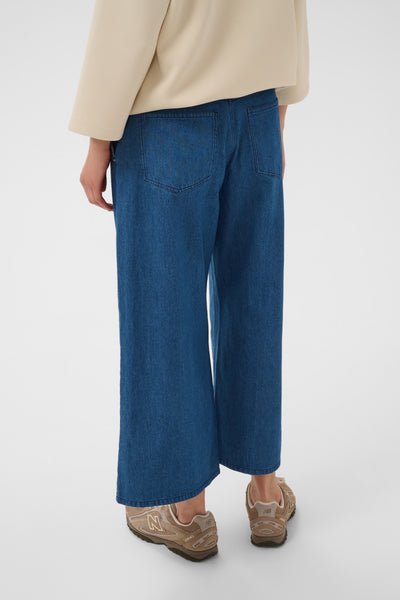Part Two Safin Denim Trousers, Medium Dark Blue