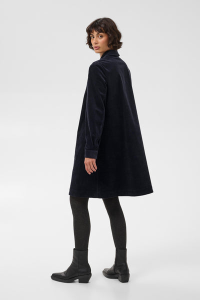 PART TWO Corintha Corduroy Dress, Dark Navy