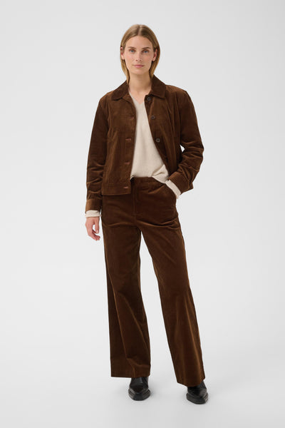 Part Two Constanze Corduroy Jacket, Downtown Brown