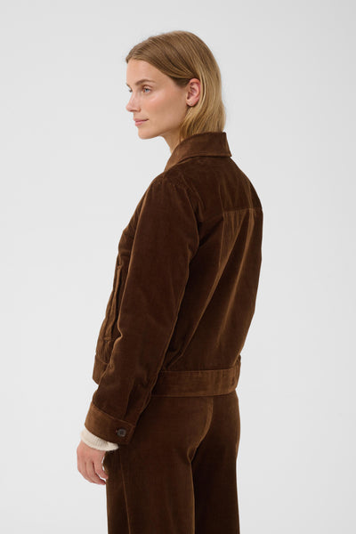 Part Two Constanze Corduroy Jacket, Downtown Brown