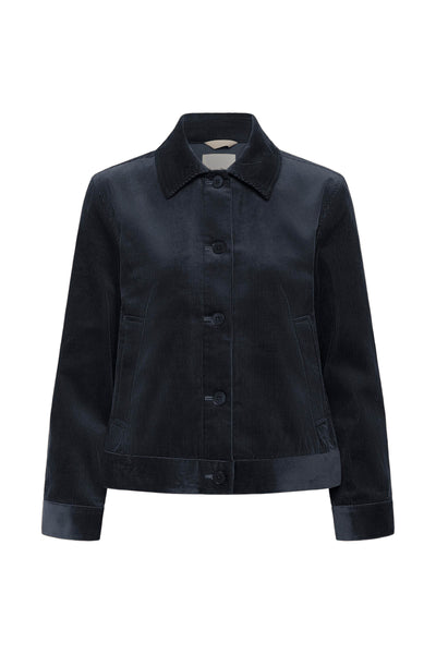 Part Two Constanze Corduroy Jacket, Dark Navy
