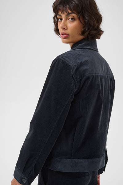 PART TWO Constanze Corduroy Jacket, Dark Navy