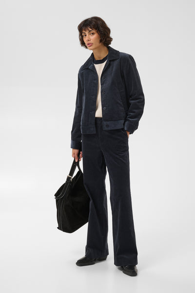 PART TWO Constanze Corduroy Jacket, Dark Navy