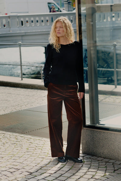PART TWO Columba Corduroy Pants, Downtown Brown