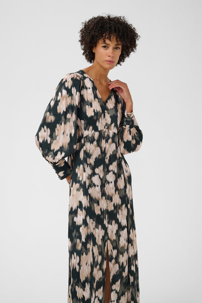 PART TWO Ciluca Dress, Green Flower Print
