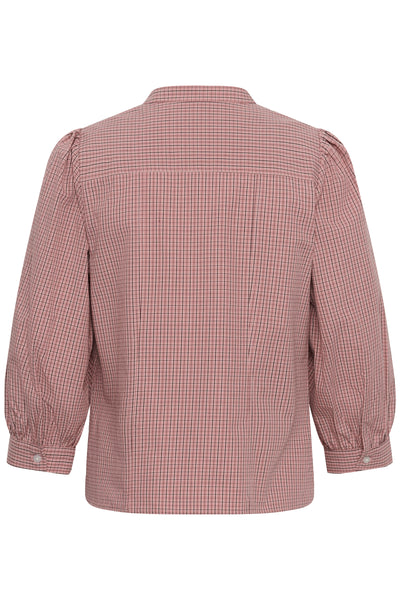 PART TWO Chinette Cotton Blouse, Brandied Apricot