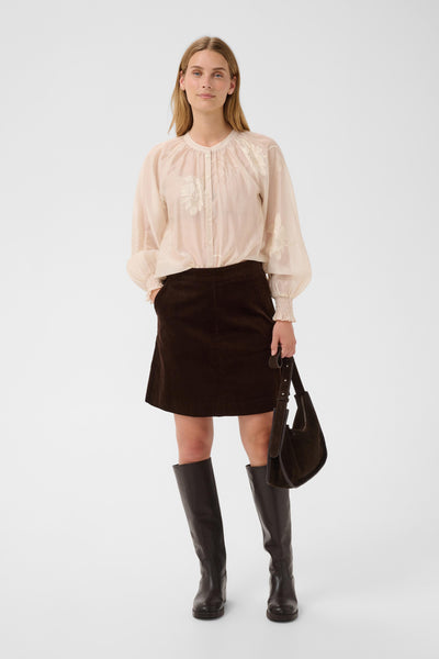 PART TWO Cheyanne Blouse, Whitecap Grey (Cream)