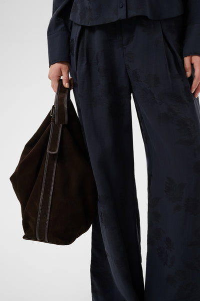 Part Two Cathleen Trouser, Navy Flower