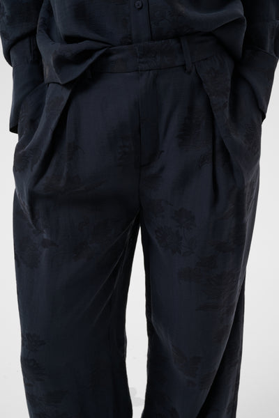 Part Two Cathleen Trouser, Navy Flower