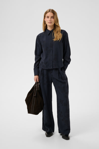 Part Two Cathleen Trouser, Navy Flower