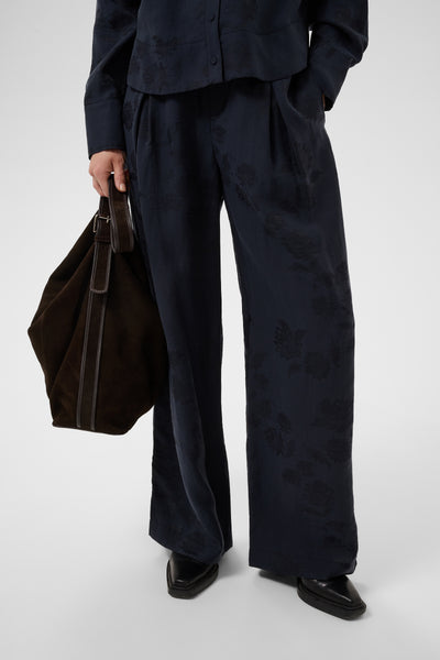 Part Two Cathleen Trouser, Navy Flower