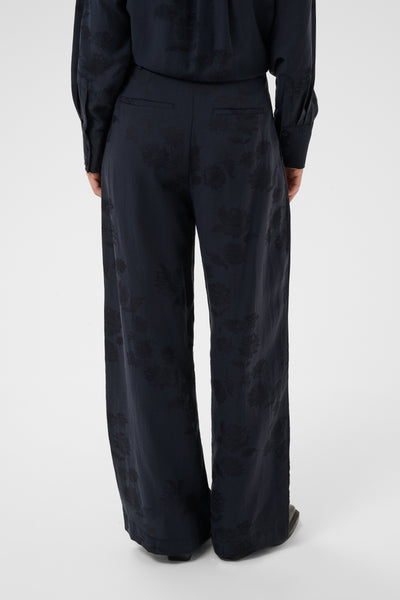 Part Two Cathleen Trouser, Navy Flower