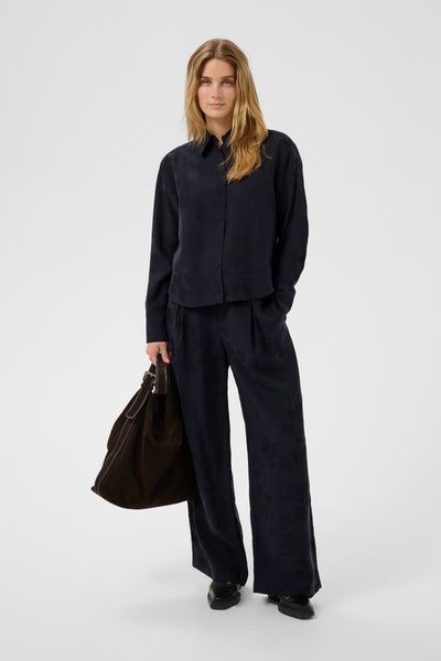 Part Two Carolla Overshirt, Navy Flower