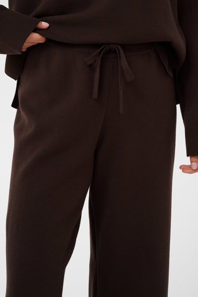 Part Two katrie Trouser, Mole Brown