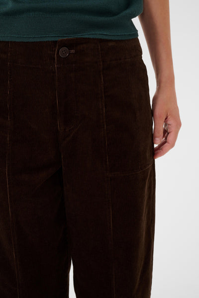 PART TWO Nettas Corduroy Trousers, Mole Brown