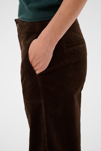 PART TWO Nettas Corduroy Trousers, Mole Brown