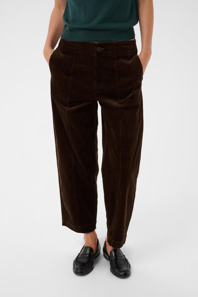 PART TWO Nettas Corduroy Trousers, Mole Brown