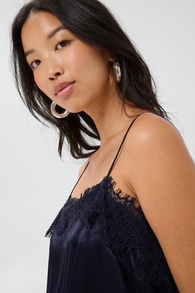 Part Two Delenn Top, Night Sky Blue