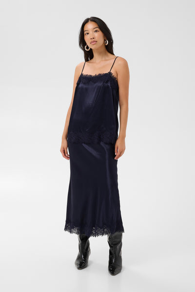 Part Two Delenn Top, Night Sky Blue