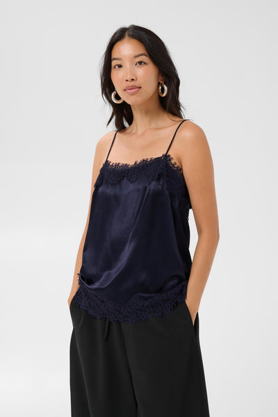 Part Two Delenn Top, Night Sky Blue