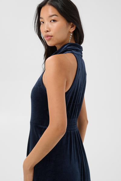 PART TWO Dicle Velvet Dress, Night Sky