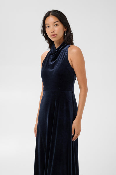 PART TWO Dicle Velvet Dress, Night Sky