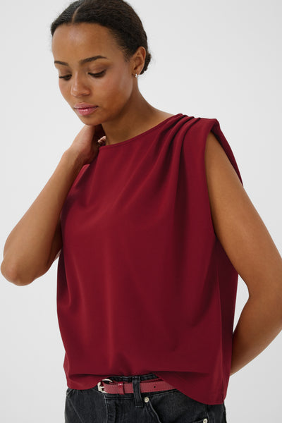 Part Two Divya Top, Biking red