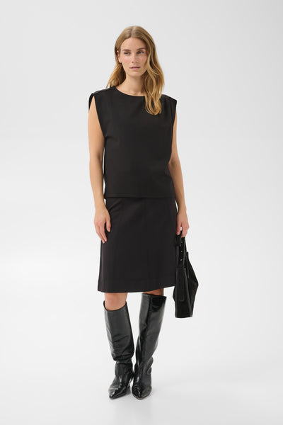 Part Two Divya Top, Black