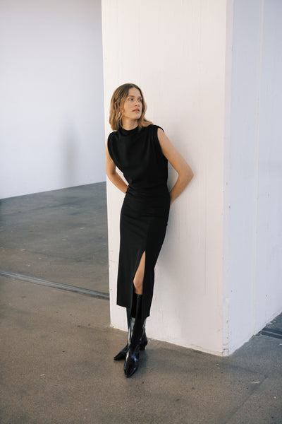 Part Two Diye Dress, Black