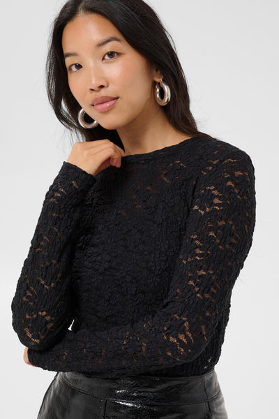 Part Two Venetia Top, Black