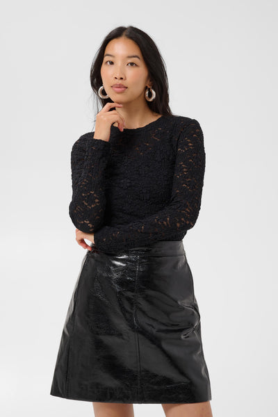 Part Two Venetia Top, Black