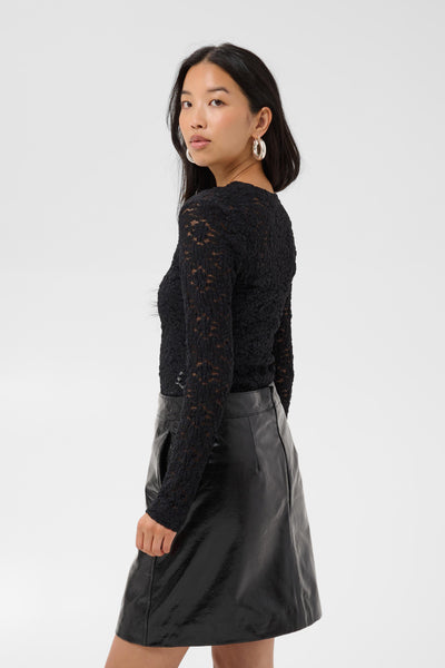 Part Two Venetia Top, Black