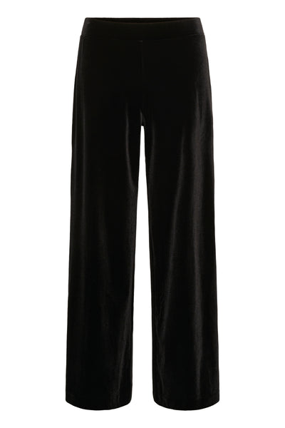 Part Two Dhanyo Velvet Trousers, Black